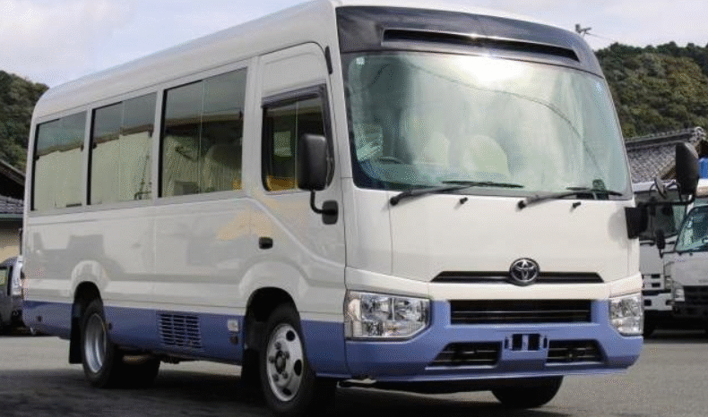 
								Toyota Coaster 2017 full									