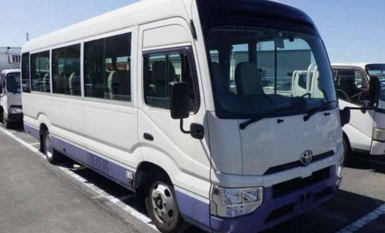 
								Toyota Coaster 2019 full									