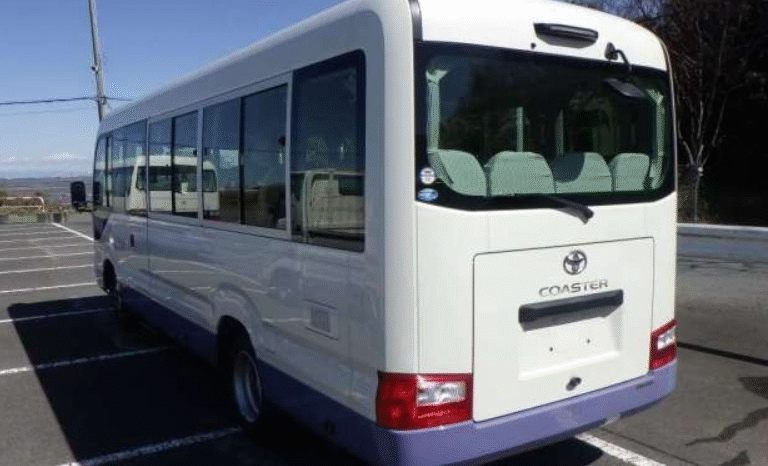 
								Toyota Coaster 2019 full									